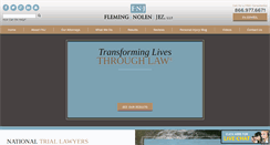 Desktop Screenshot of fleming-law.com