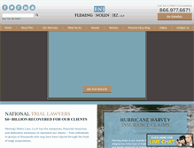 Tablet Screenshot of fleming-law.com